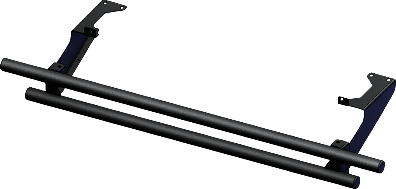 KFI Rear Bumper Black Kawasaki Mule Pro MX - Steel rear bumper For Kawasaki Mule Pro MX - Click Image to Close