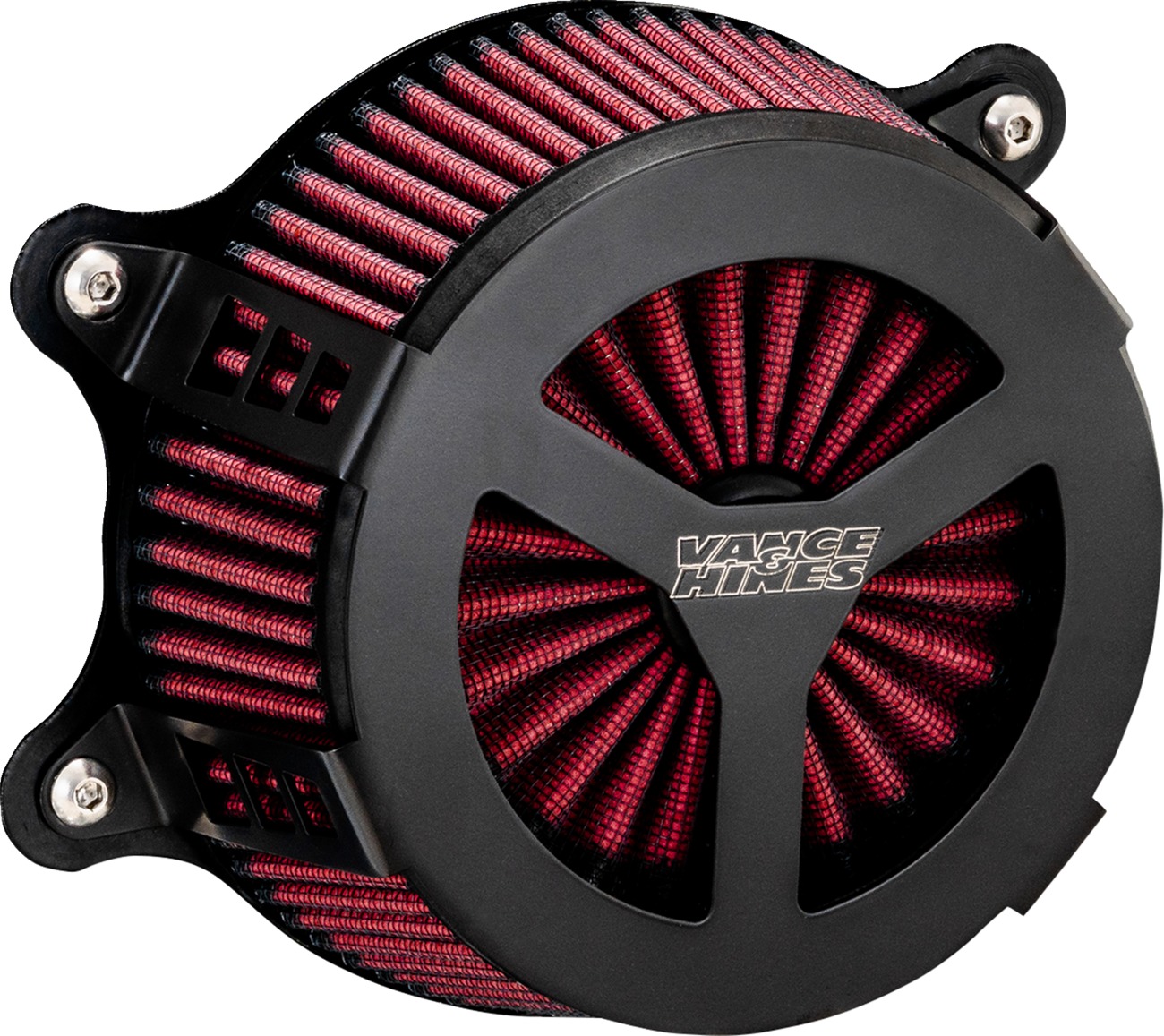 Black VO2 Radiant III Air Intake - For Harley Twin Cam - Click Image to Close