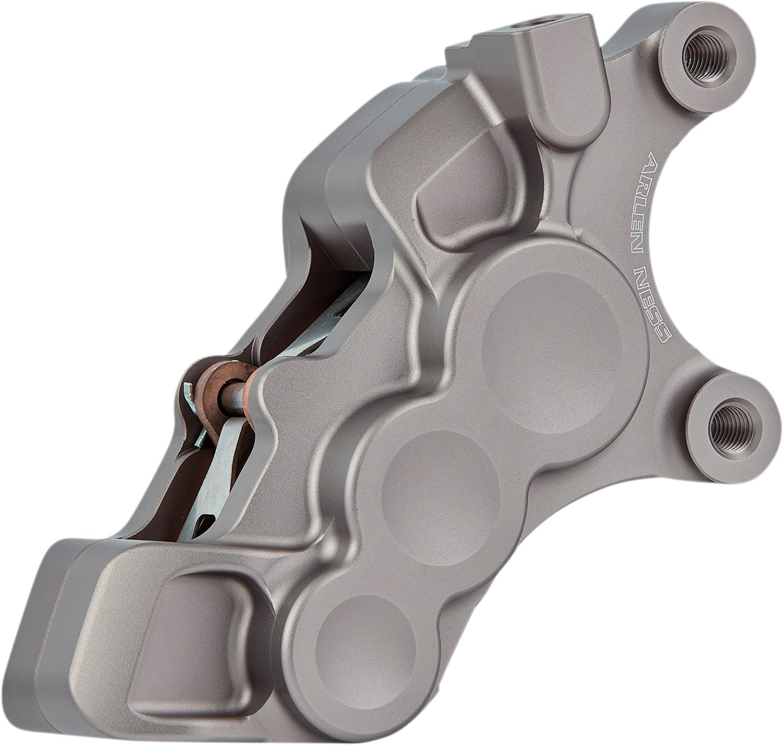 Arlen Ness Titanium Tech Brake Caliper 6 Piston 11.8" Right - Click Image to Close