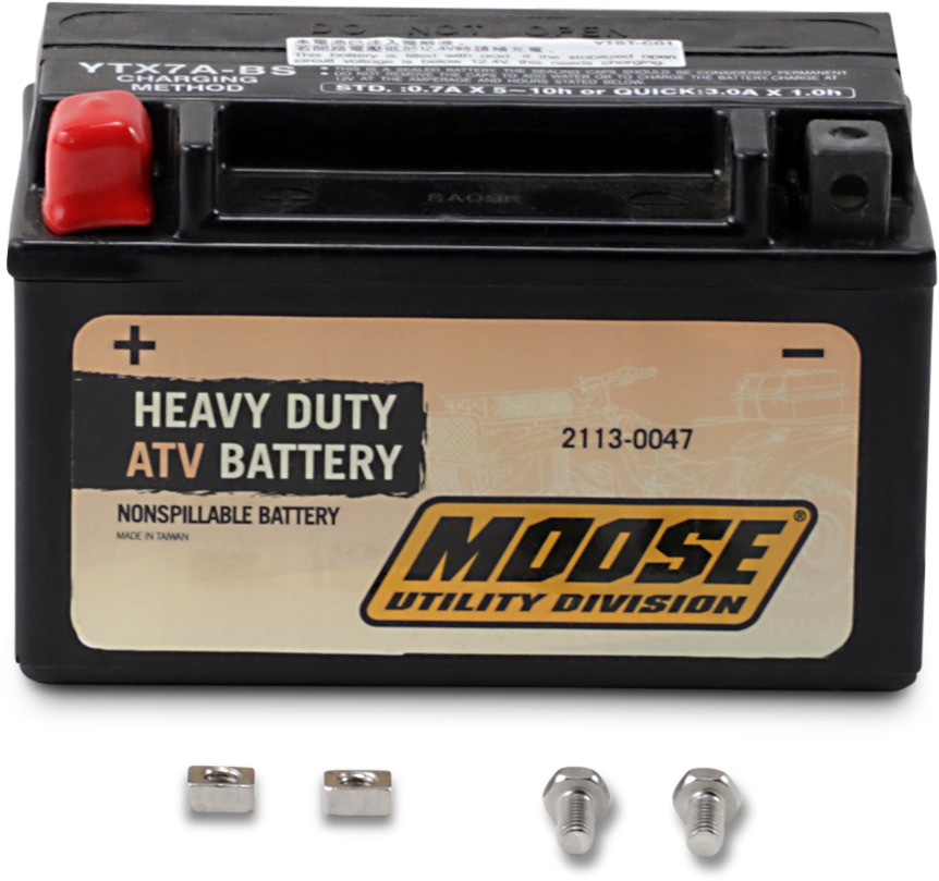 YTX AGM Maintenance Free Battery 105CCA 12V 6Ah Factory Activated - Replaces YTX7A-BS - Click Image to Close