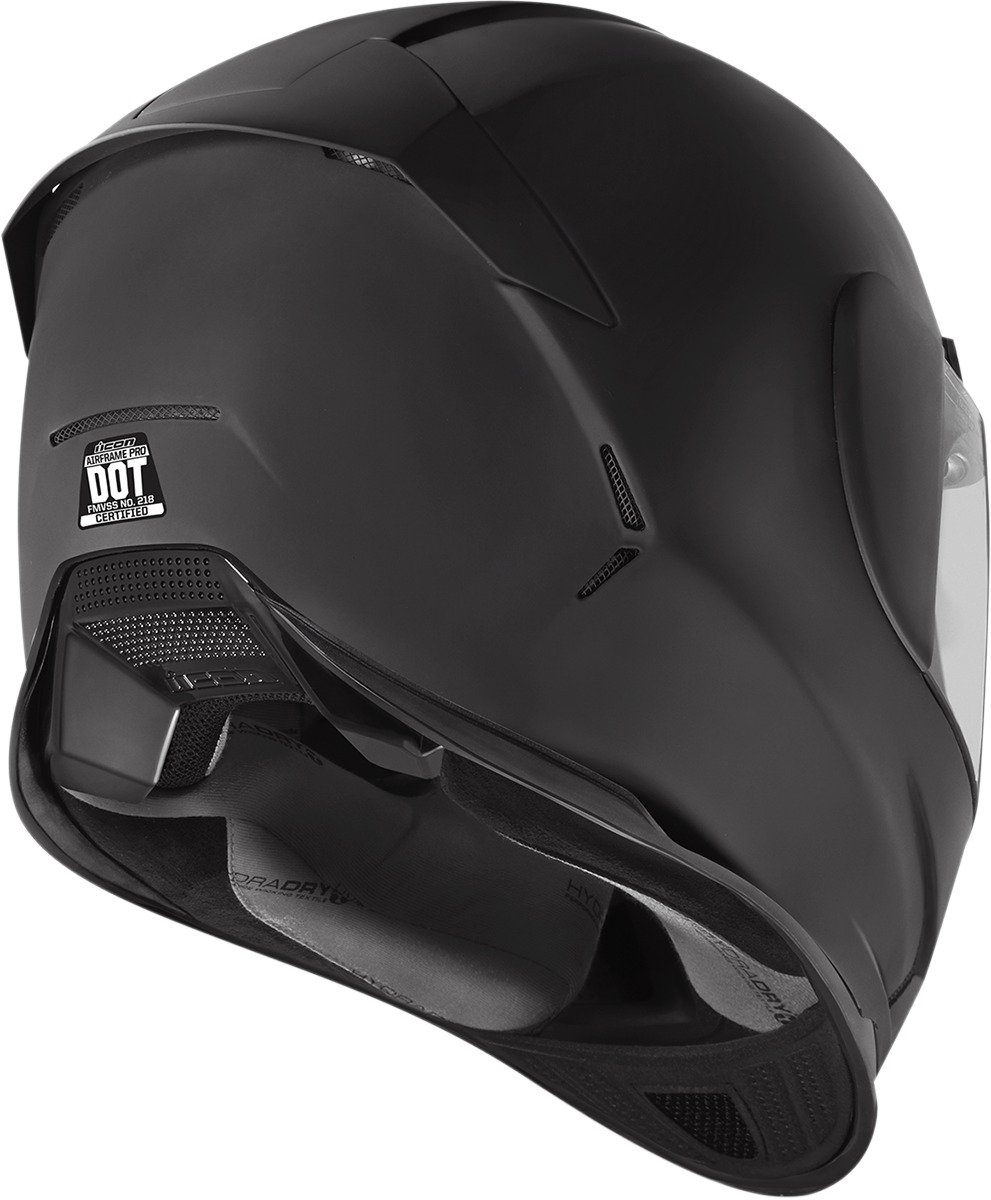 Airframe Pro Full Face Helmet - Rubatone Black X-Small - Click Image to Close