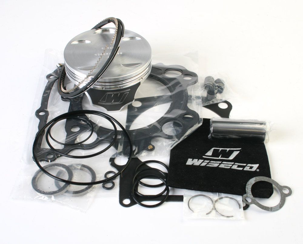 9.9:1 STD Compr. Top End Piston Kit - +1mm Bore - For 02-08 Grizzly & 05-07 Rhino - Click Image to Close