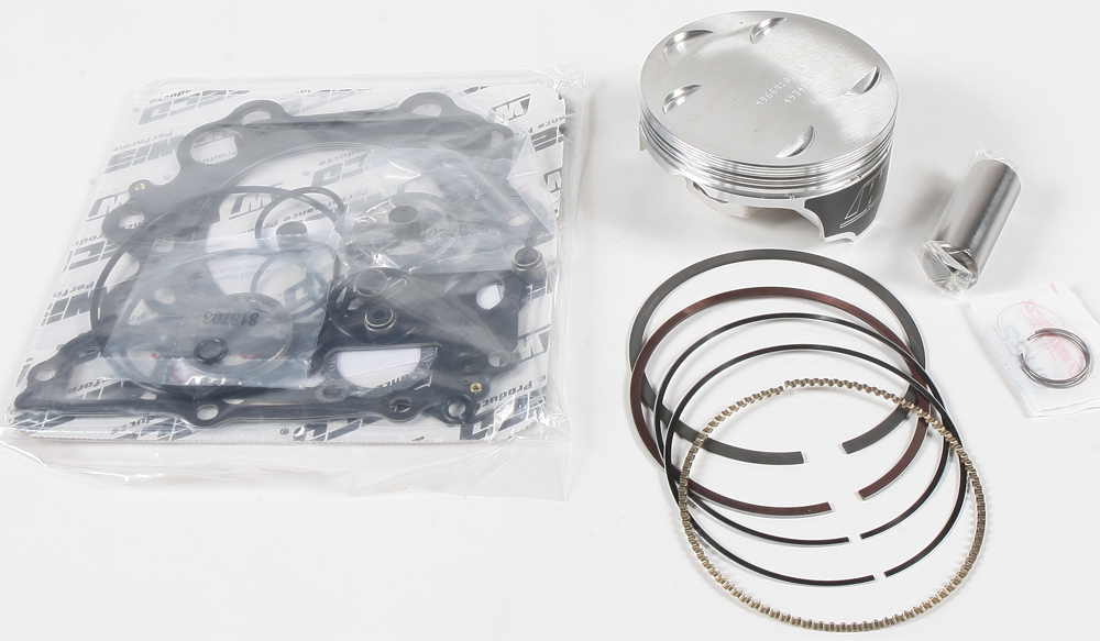 9.9:1 STD Compr. Top End Piston Kit - +1mm Bore - For 02-08 Grizzly & 05-07 Rhino - Click Image to Close