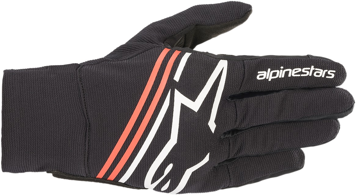 Reef Motorcycle Gloves Black US Medium - Click Image to Close