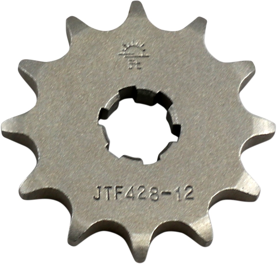 JT Front Sprocket 12T-428 JTF428.12 Fits Suzuki/Hyo/Yamaha - Click Image to Close