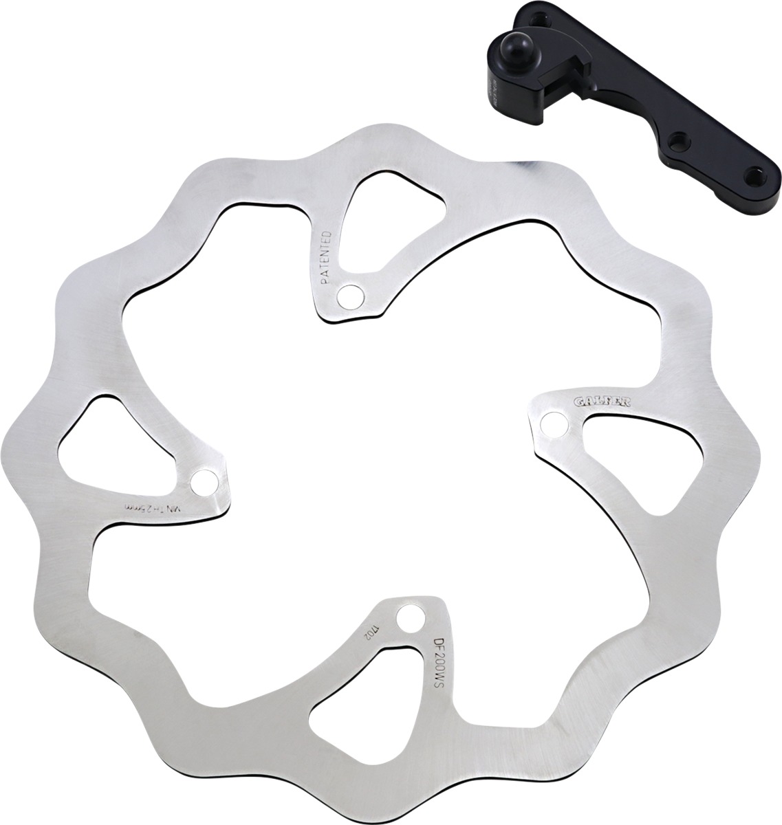 Oversize Wave Solid Brake Rotor Kit - Oversize Rotor Kit - Click Image to Close