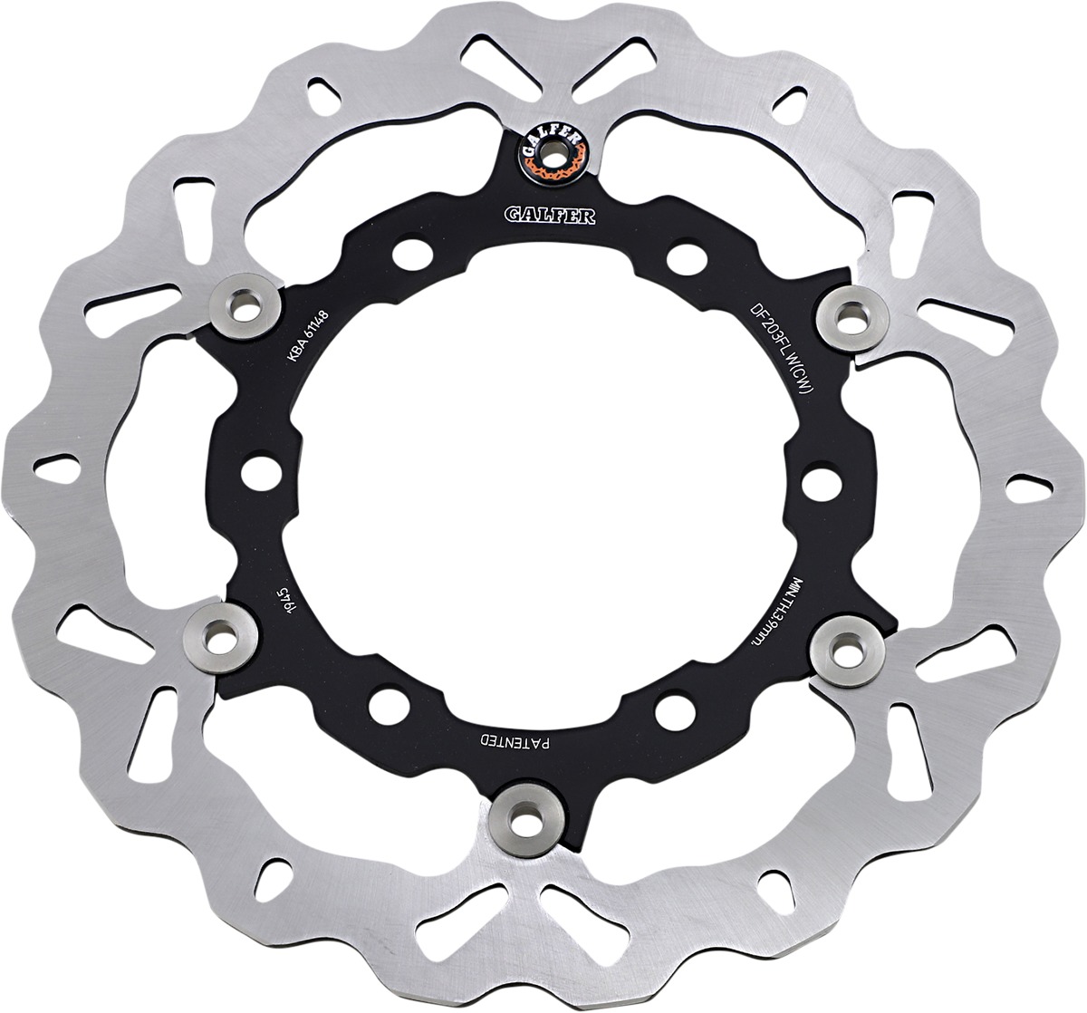 Floating Wave Brake Rotor - Front Disc - Click Image to Close