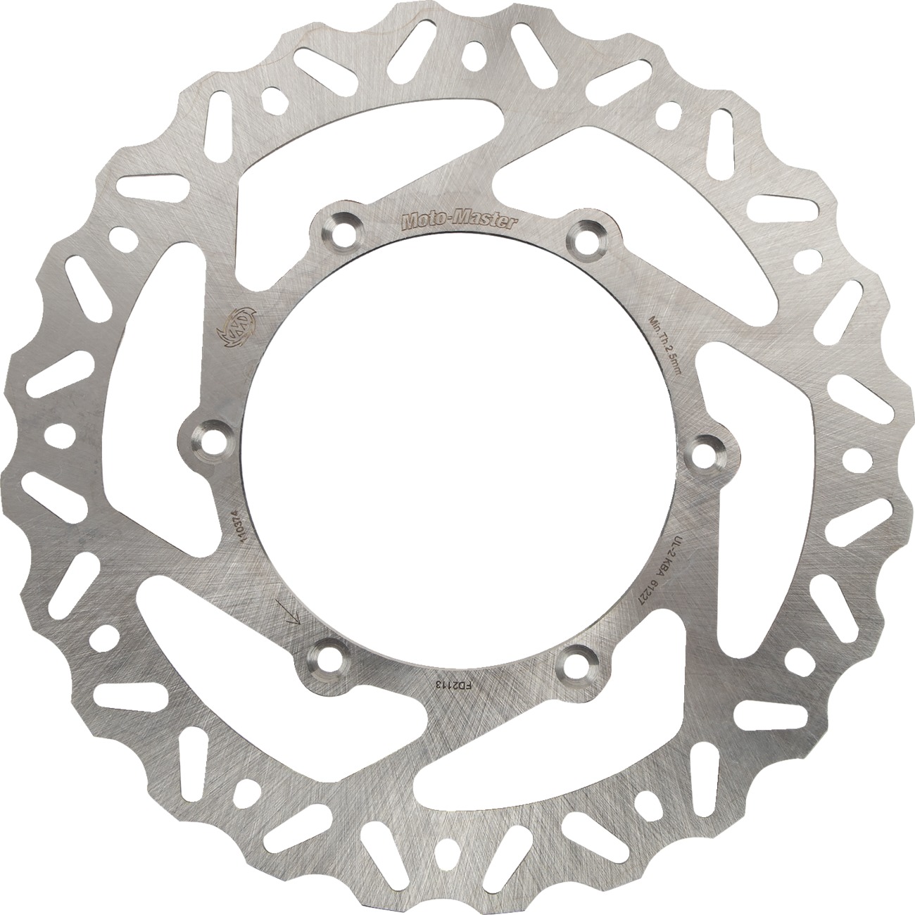 Moto-Master Nitro Front Brake Rotor One Piece 250mm For Yamaha Suzuki Kawasaki - Click Image to Close