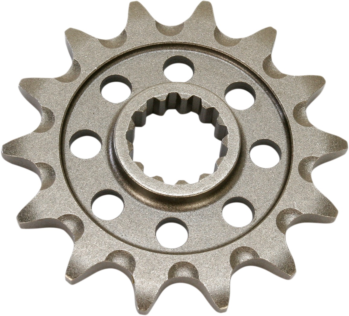 Front Steel Countershaft Sprocket Self Cleaning - 14 Tooth 520 - Click Image to Close