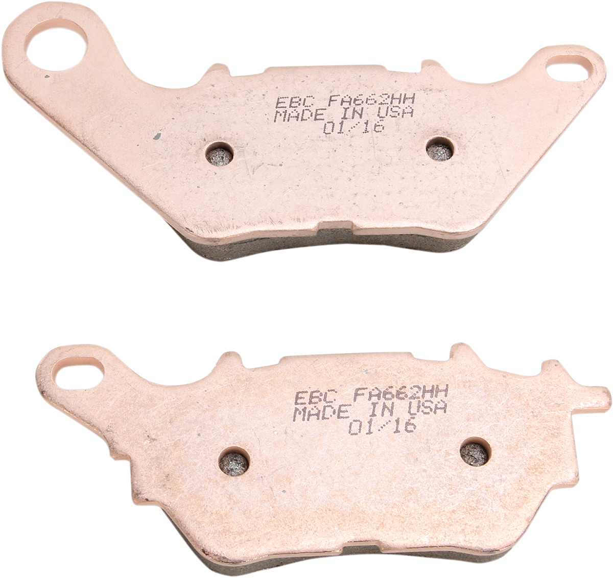 Sintered Double-H Rear Brake Pads - Yamaha R3 - Click Image to Close