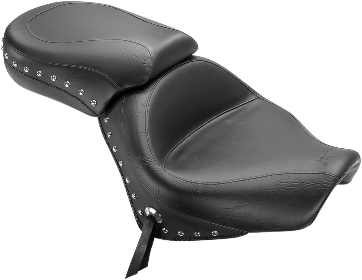 Mustang Wide Studded Seat Black For 10-20 Honda VT750C2/C2B Shadow - Click Image to Close