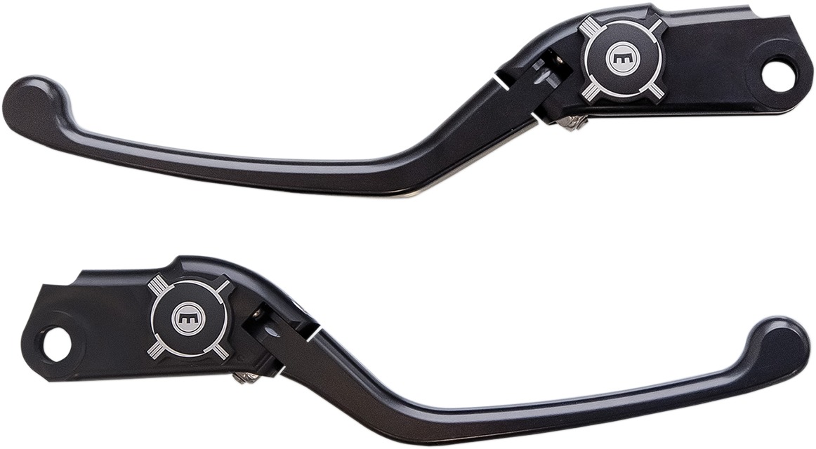 Aluminum Mechanical Brake/Clutch Lever Set - Black - For 04-19 BMW R-Series - Click Image to Close