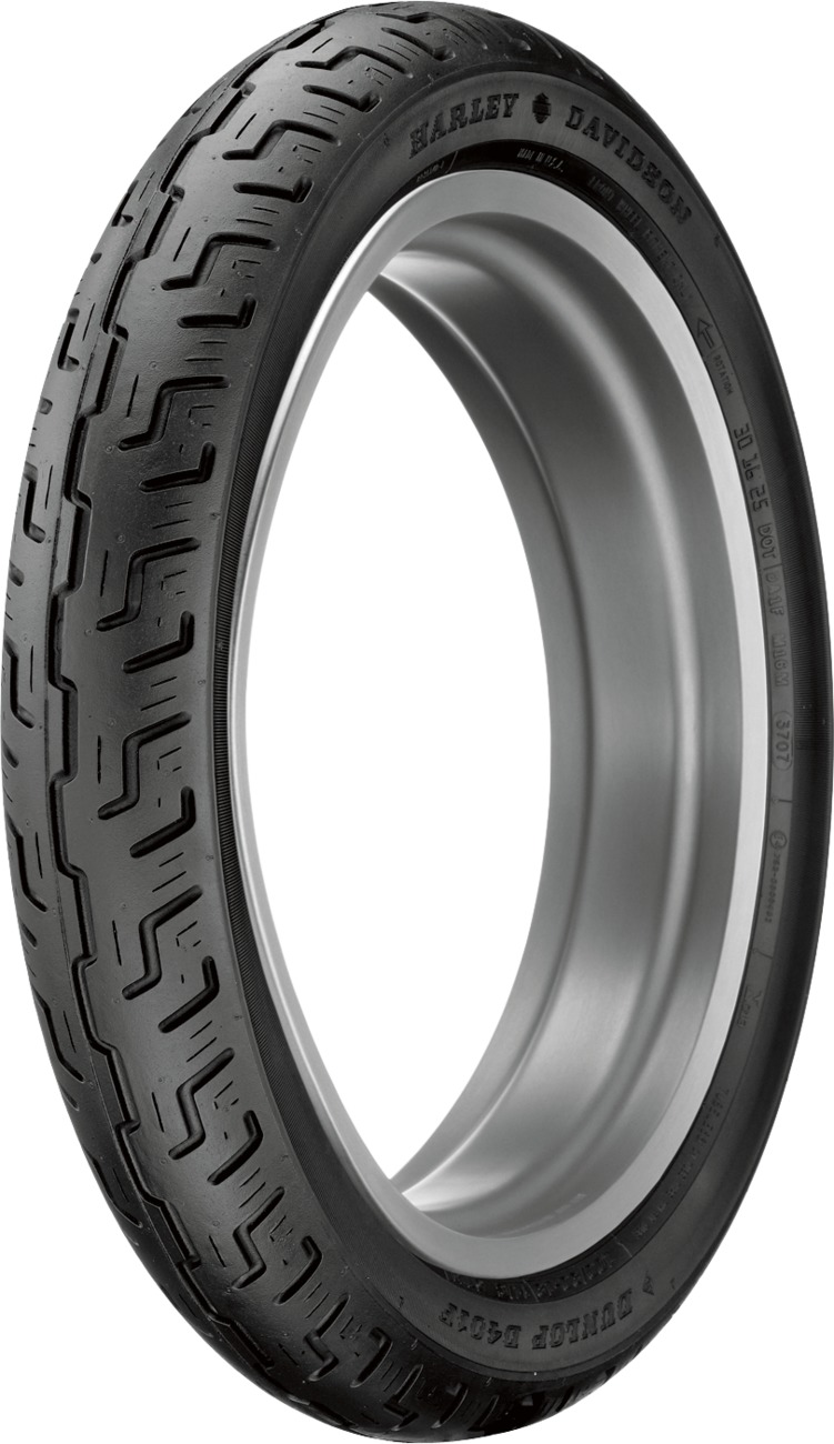 Dunlop D401 Front Tire 130/90B16 73H Tubeless Bias Blackwall - Front tire 130/90B16 73H tubeless For Harley Davidson - Click Image to Close