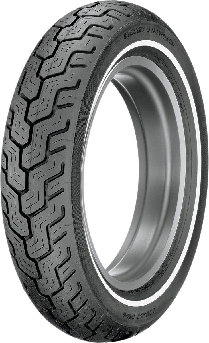 D402 Rear Tire MU85B16 77H Bias TL White Wall - Click Image to Close