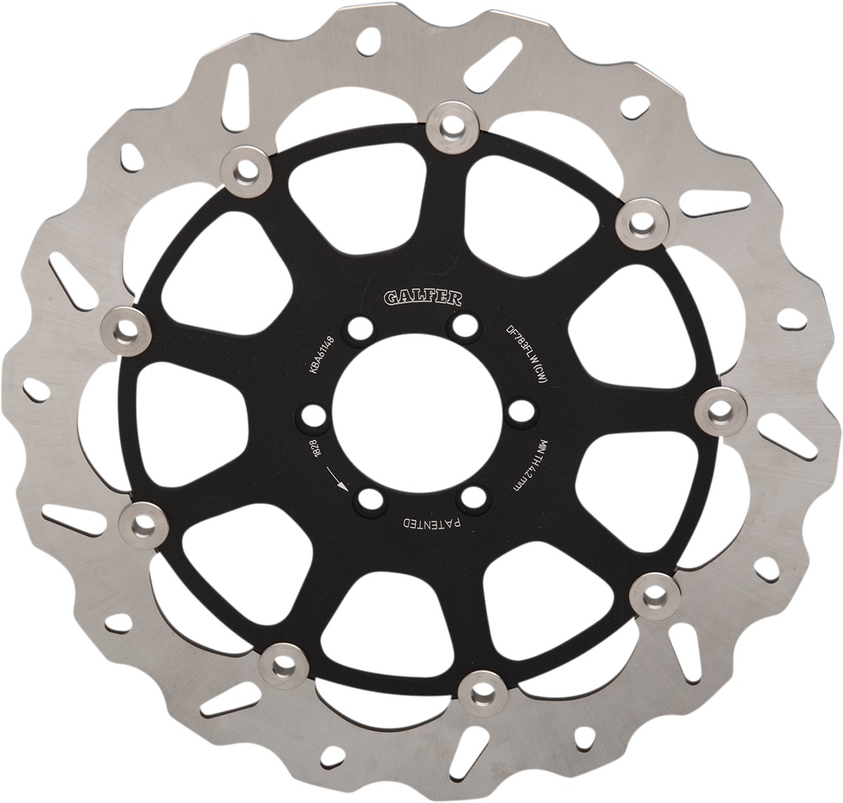 Floating Wave Brake Rotor - Left Directional - KTM RC8 690 990 - Click Image to Close