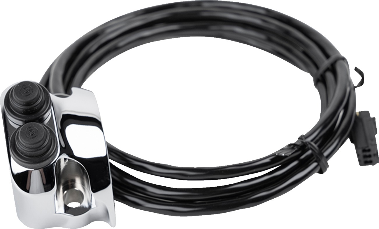 Legend Suspension Chrome Handlebar Control Assembly for Air Ride Kits - Chrome handlebar control for Legend Air kits 2015+ - Click Image to Close