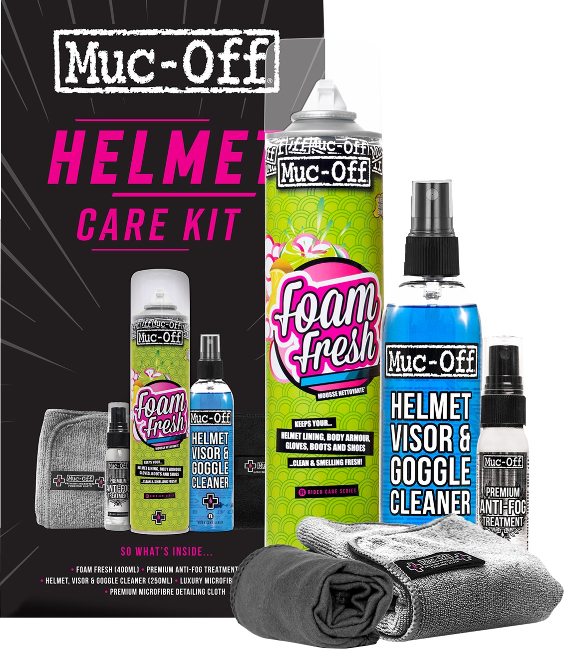 Muc-Off Helmet Care Kit V2 - Click Image to Close