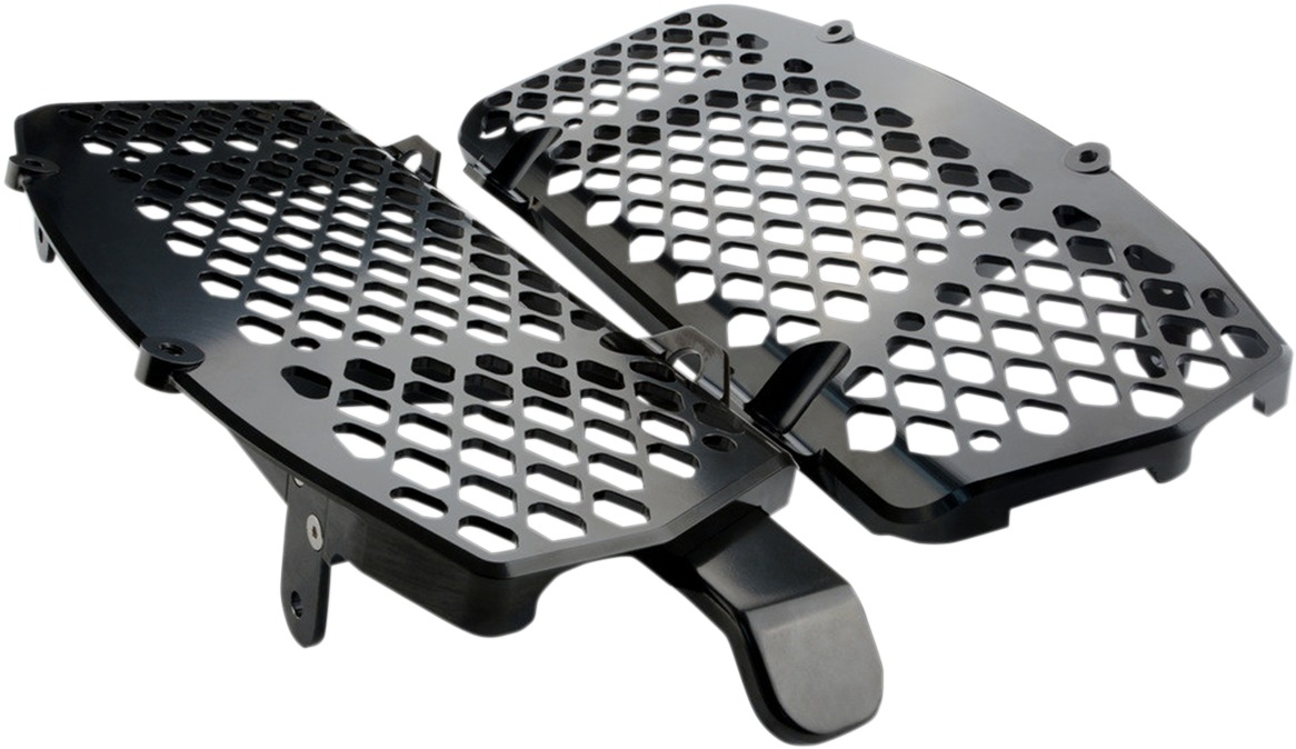Trail Tech Radiator Guard Set Black For KTM, Husqvarna, Gas Gas Models - Black radiator guard set For KTM, Husqvarna, Gas Gas - Click Image to Close