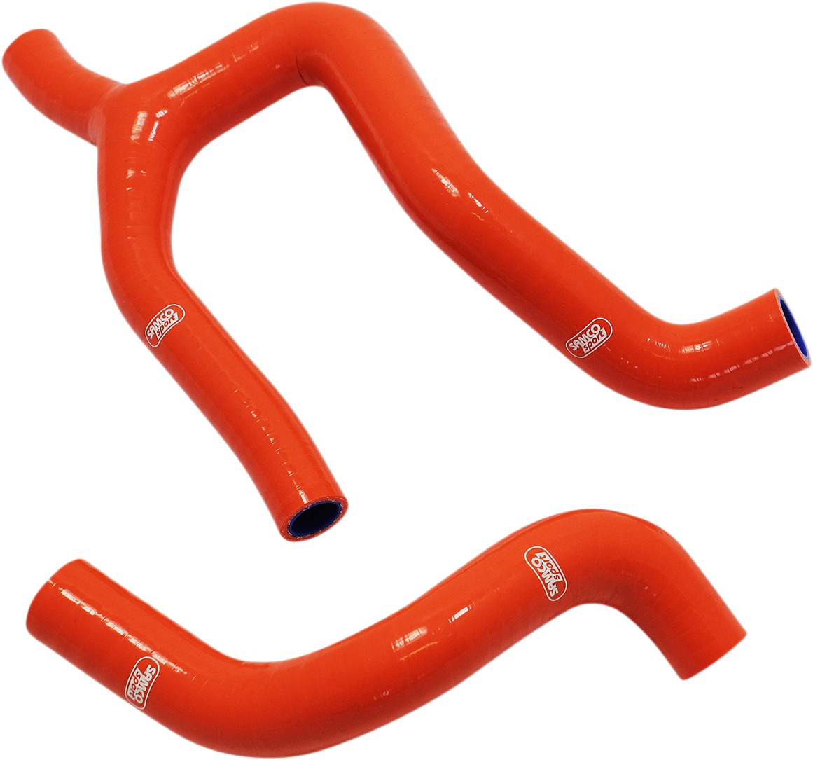 Moose Race Fit Radiator Hose Kit Orange KTM 350/Husqvarna - Race Fit silicone hose kit For KTM/Husqvarna 350 - Click Image to Close