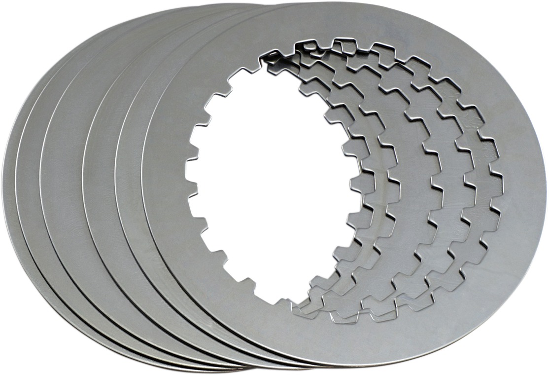 Hinson Steel Clutch Plate Kit Set of 6 Fits 1996-2004 Honda XR400R - Click Image to Close