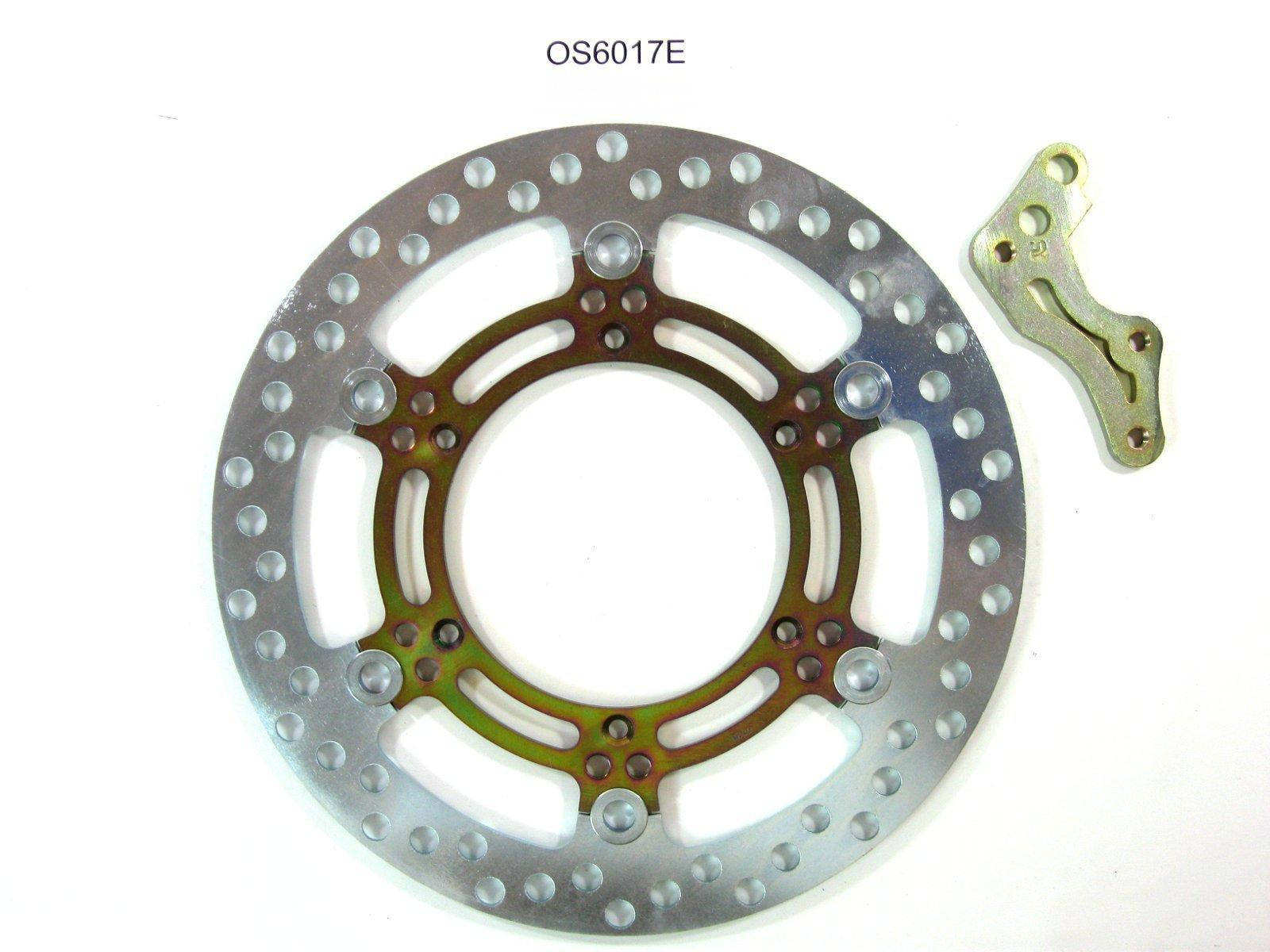 280mm Oversize Front Brake Rotor Kit - For 89-95 Suzuki RM125/250 & RMX250 - Click Image to Close