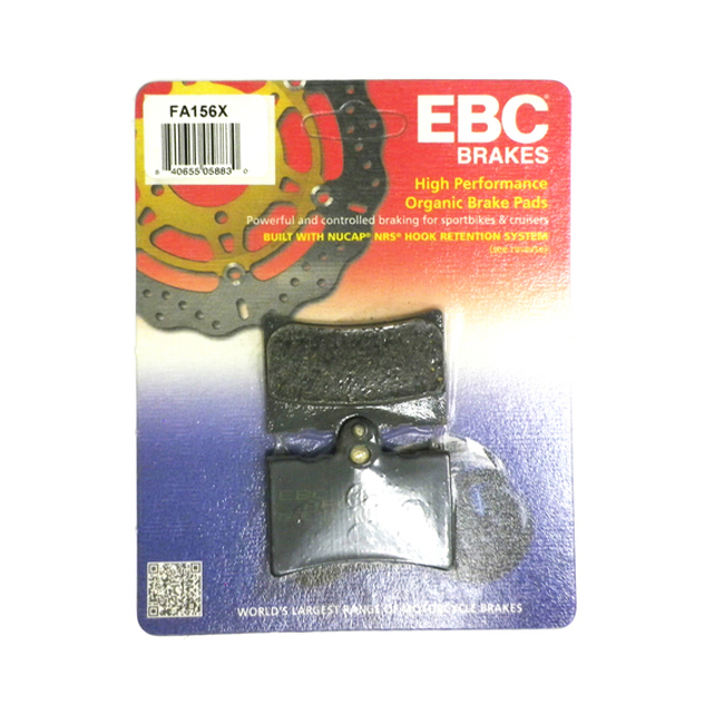 Rear Standard Organic Brake Pads For 93-96 Beta Synt/Gara - Click Image to Close