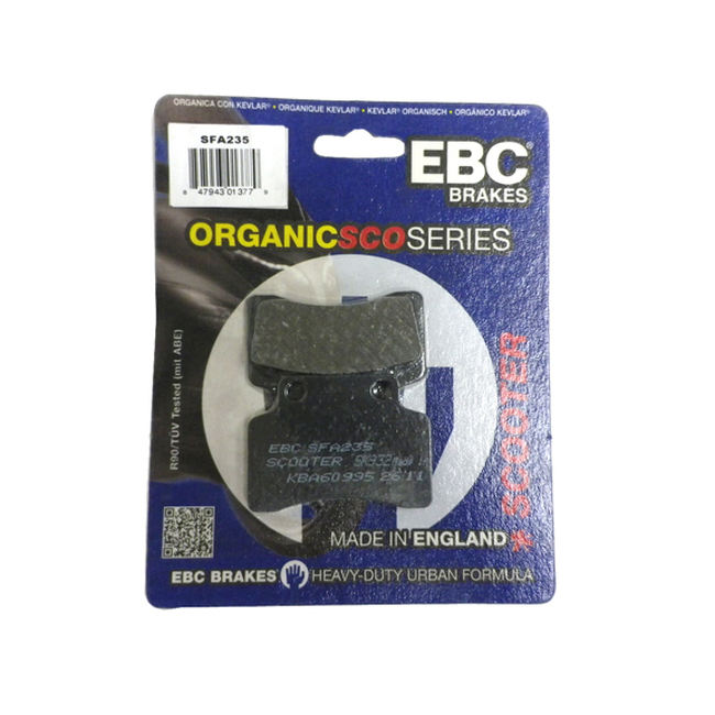 Standard Organic Brake Pads - Click Image to Close