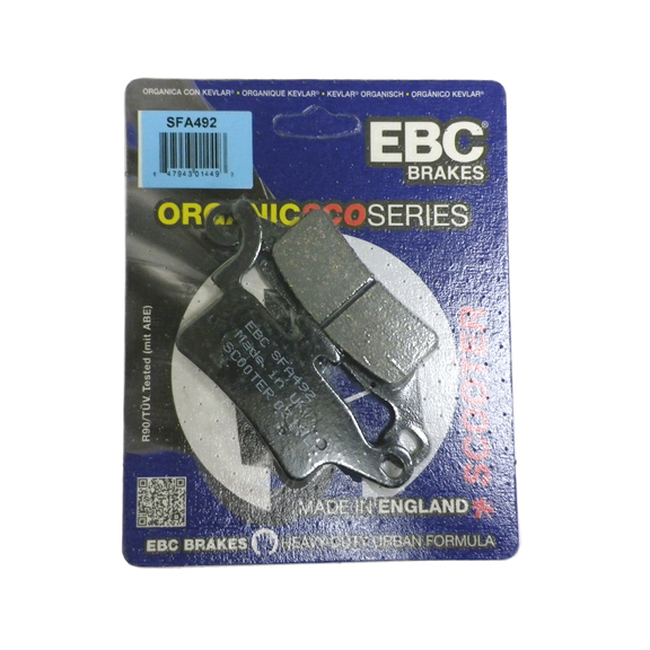 Standard Organic Brake Pads - Click Image to Close