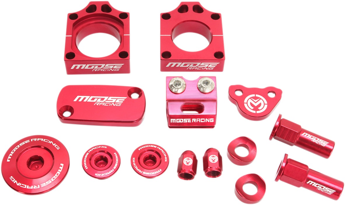 Moose Red Bling Pack Fits 09-15 Honda CRF450R - Click Image to Close