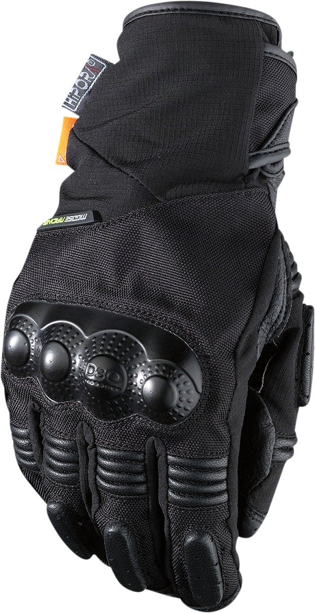 Moose ADV1 Short Gloves Black 3XL Men's - Waterproof adventure gloves, Black, Men's 3XL - Click Image to Close