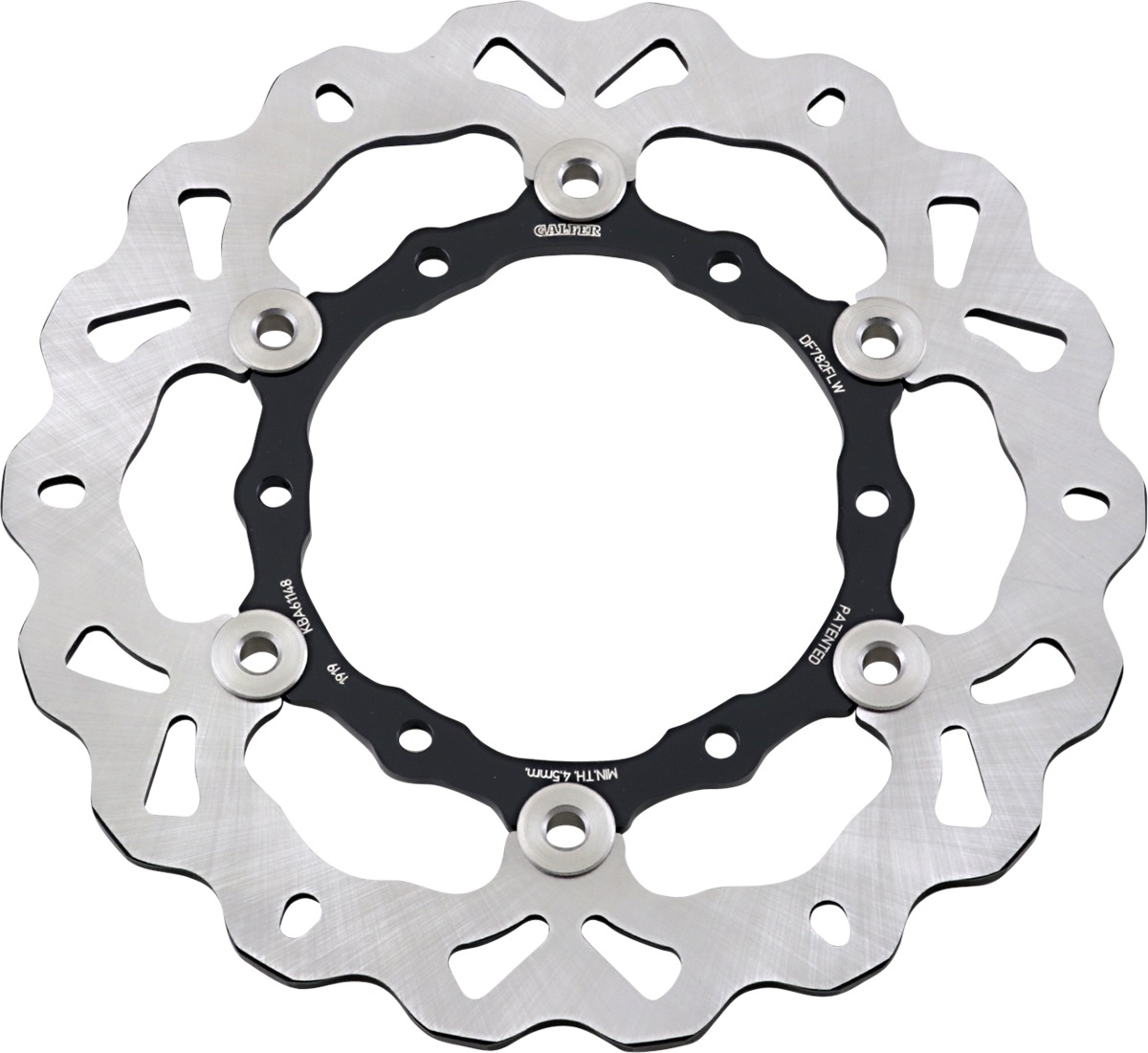 Floating Wave Rear Brake Rotor - For 03-12 KTM 900/950 Adventure - Click Image to Close