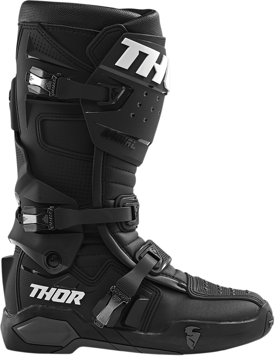 Radial Dirt Bike Boots - Black Men's Size 14 - Click Image to Close