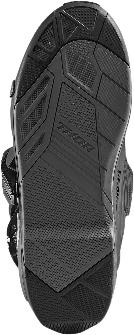 Radial Dirt Bike Boots - Black Men's Size 8 - Click Image to Close