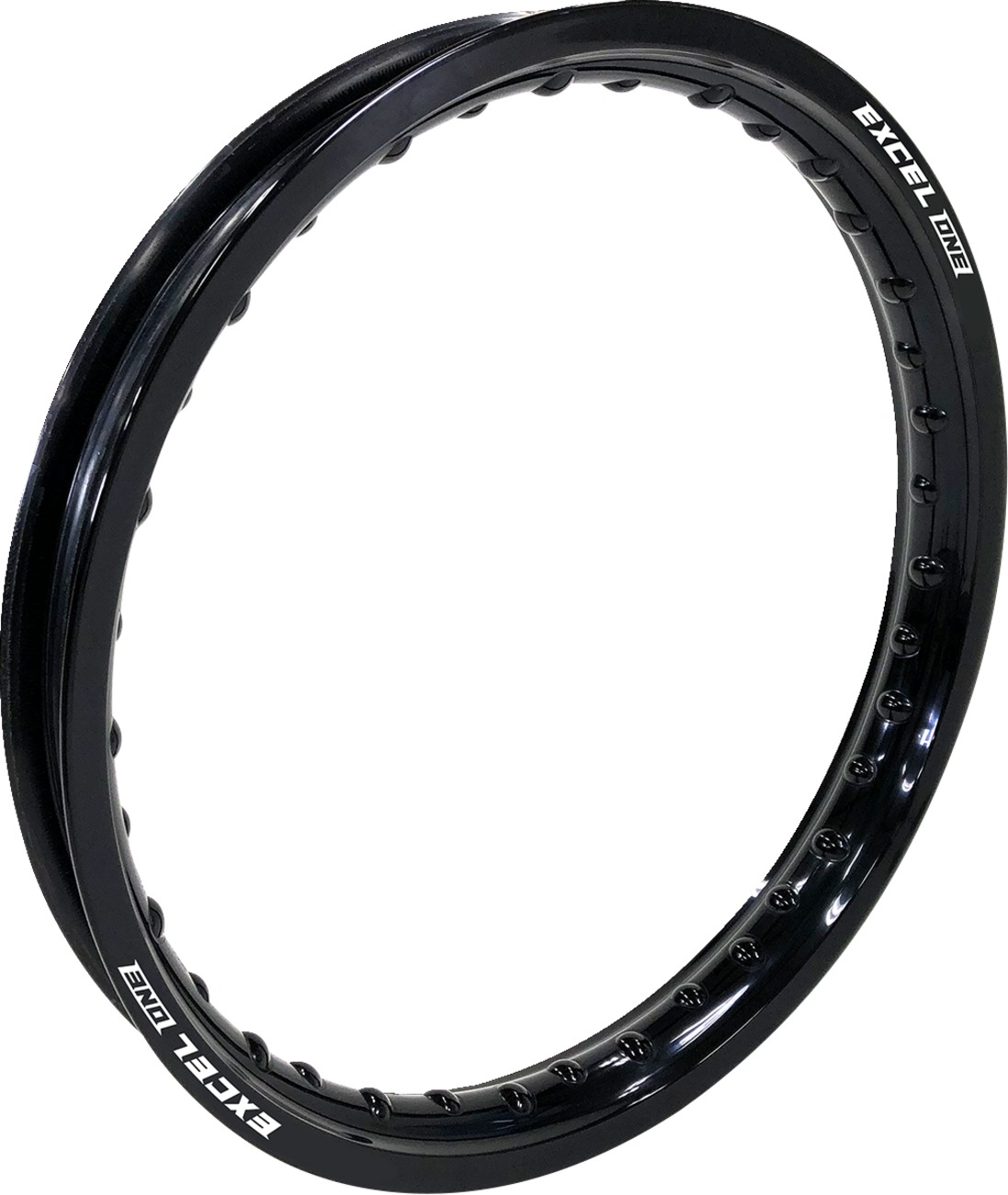 Excel One Rim 21x1.60 Front 36 Hole Black Anodized Aluminum - 21x1.60 36H Black Rim For Front, Must Use Excel Spokes - Click Image to Close