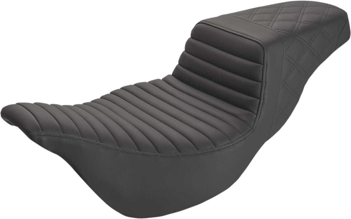 Step-Up LS Tuck & Roll 2-Up Seat - For 08-23 H-D Touring - Click Image to Close