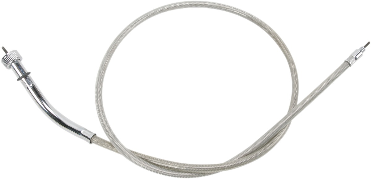41.5" Braided Stainless Steel Speedometer Cable - For Wheel Drive - Replaces 67063-89 67060-96 - Click Image to Close