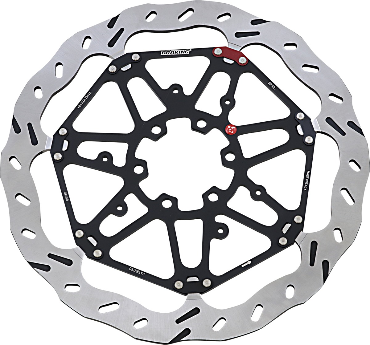 EPTA 320mm Floating Front Brake Rotors Set - For 14-18 S1000RR/R & 15-21 MG Tour - Click Image to Close