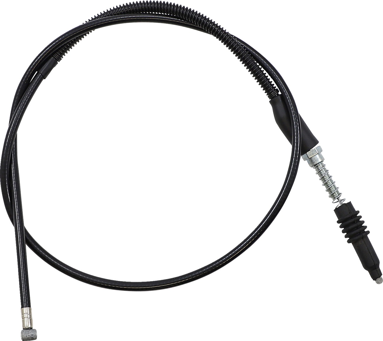 Black Vinyl Clutch Cable - For 78-79 Kawasaki KX125 & KX250 - Click Image to Close