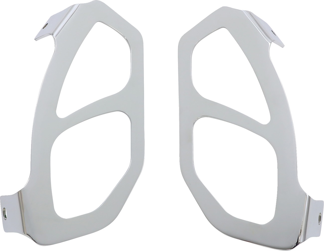 Cobra Chrome Saddlebag Supports Fits Honda VT1300 Stateline - Click Image to Close