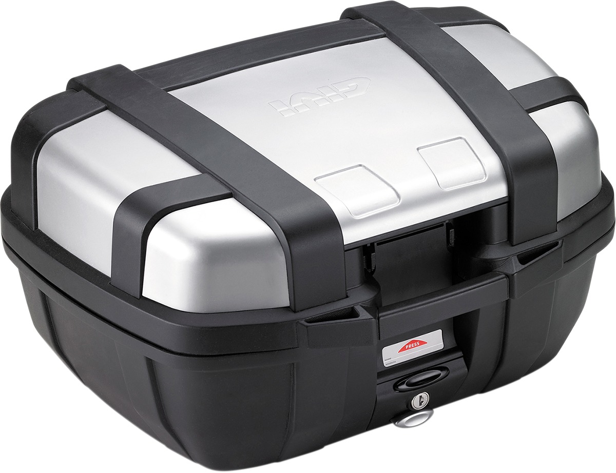 Givi Trekker TRK52NA Monokey 52L Top Case Silver - Click Image to Close