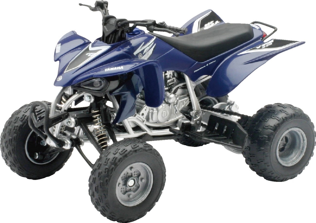 New Ray 1:12 Yamaha YFZ450 Blue ATV Replica Toy - Click Image to Close