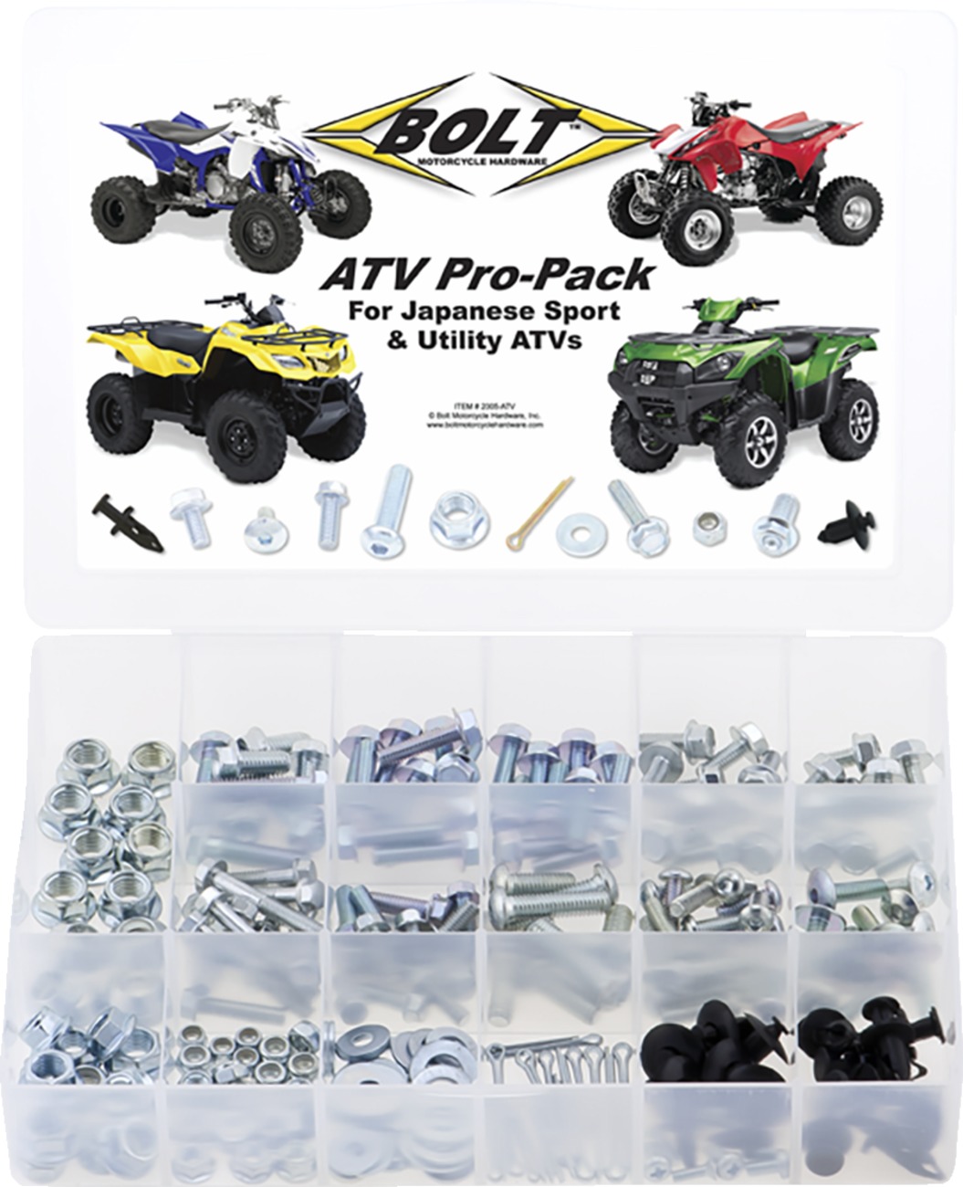 Bolt ATV Pro-Pack Hardware Assortment Kit - Click Image to Close