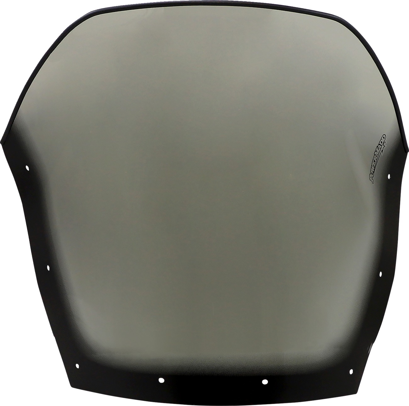 Powermadd Cobra Windshield Tall Smoke 14.5in For Ski-Doo REV - Tinted 14.5in shield For Ski-Doo REV snowmobiles - Click Image to Close