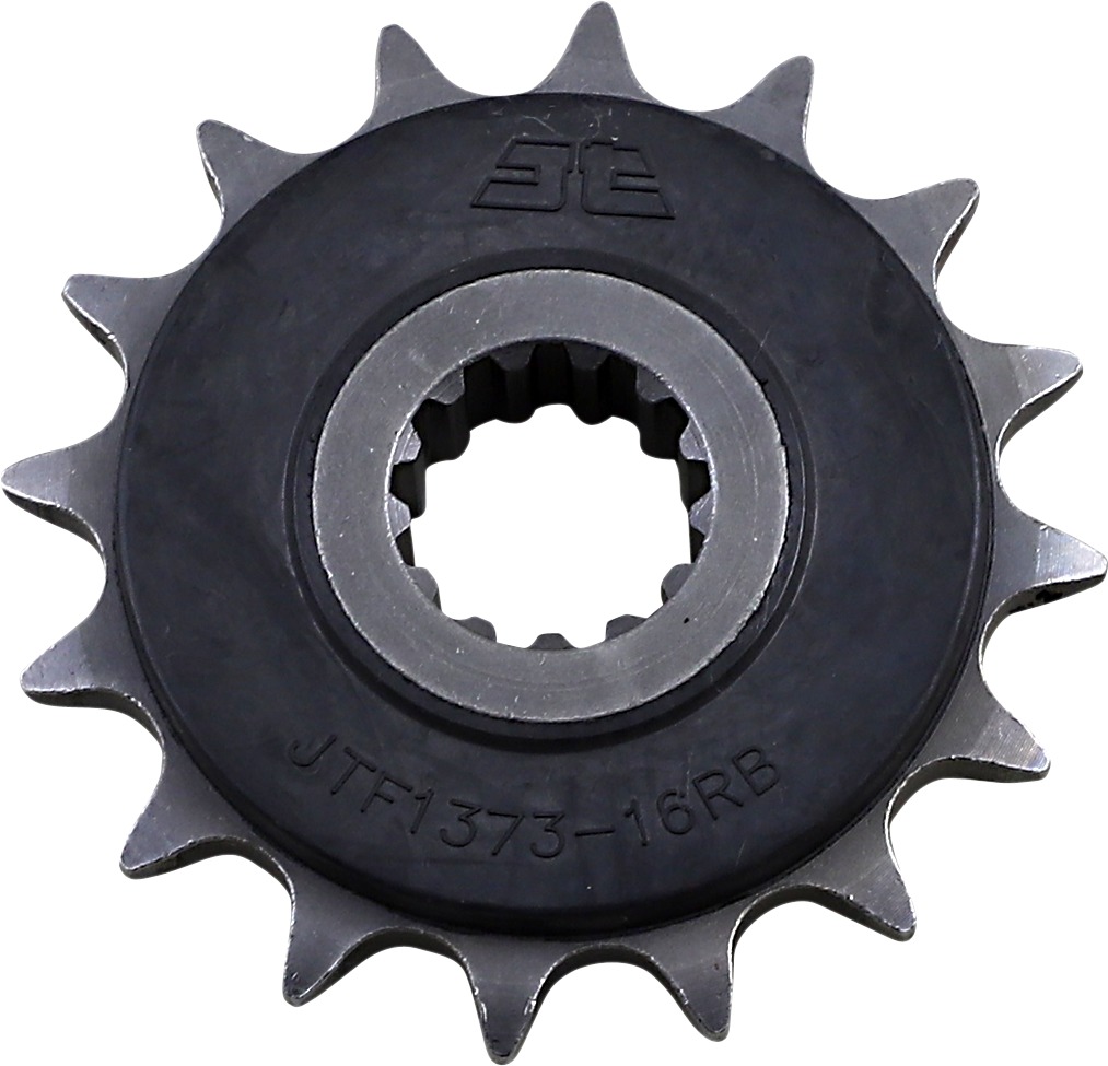 Front Steel Countershaft Sprocket w/ Rubber Damper - 16 Tooth 520 - Click Image to Close