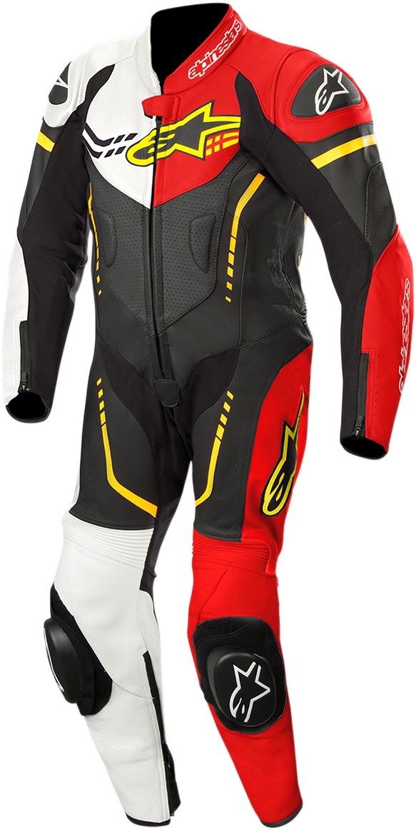 Youth GP Plus One-Piece Suit Black/Red/White/Yellow US 24 - Click Image to Close
