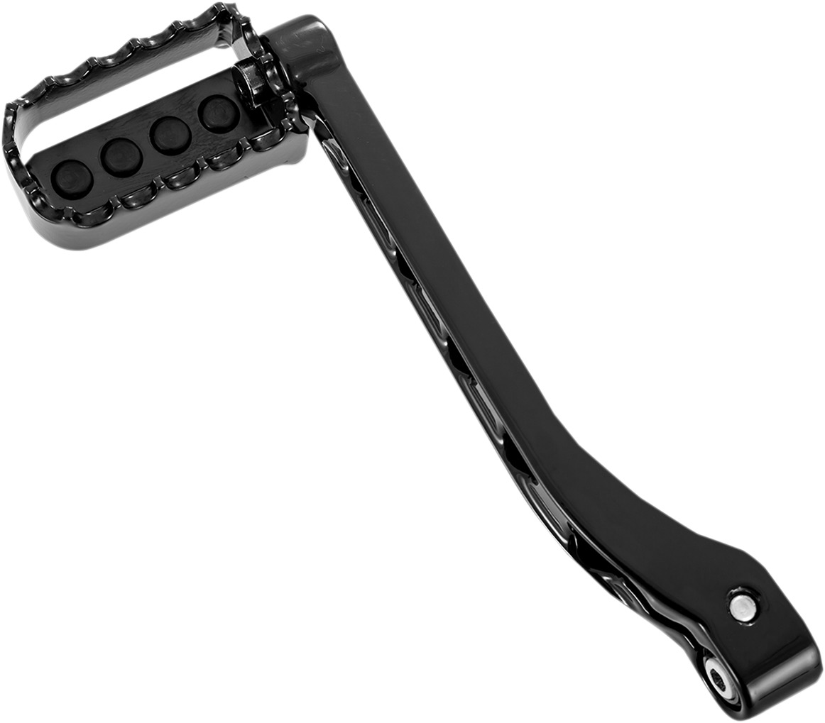 MX Steel Shift Lever - Black - For 99-20 Harley FLH FLT FLS - Click Image to Close