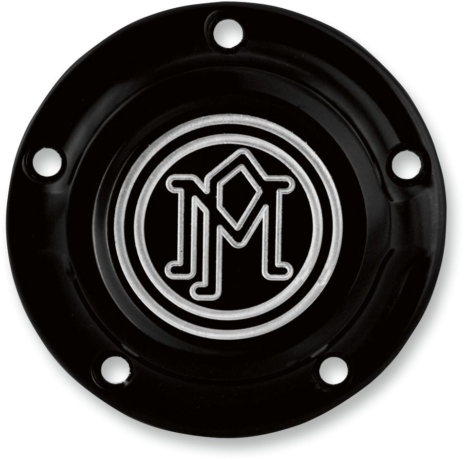 Performance Machine Scallop Ignition Cover 5-Hole Contrast Cut - Click Image to Close