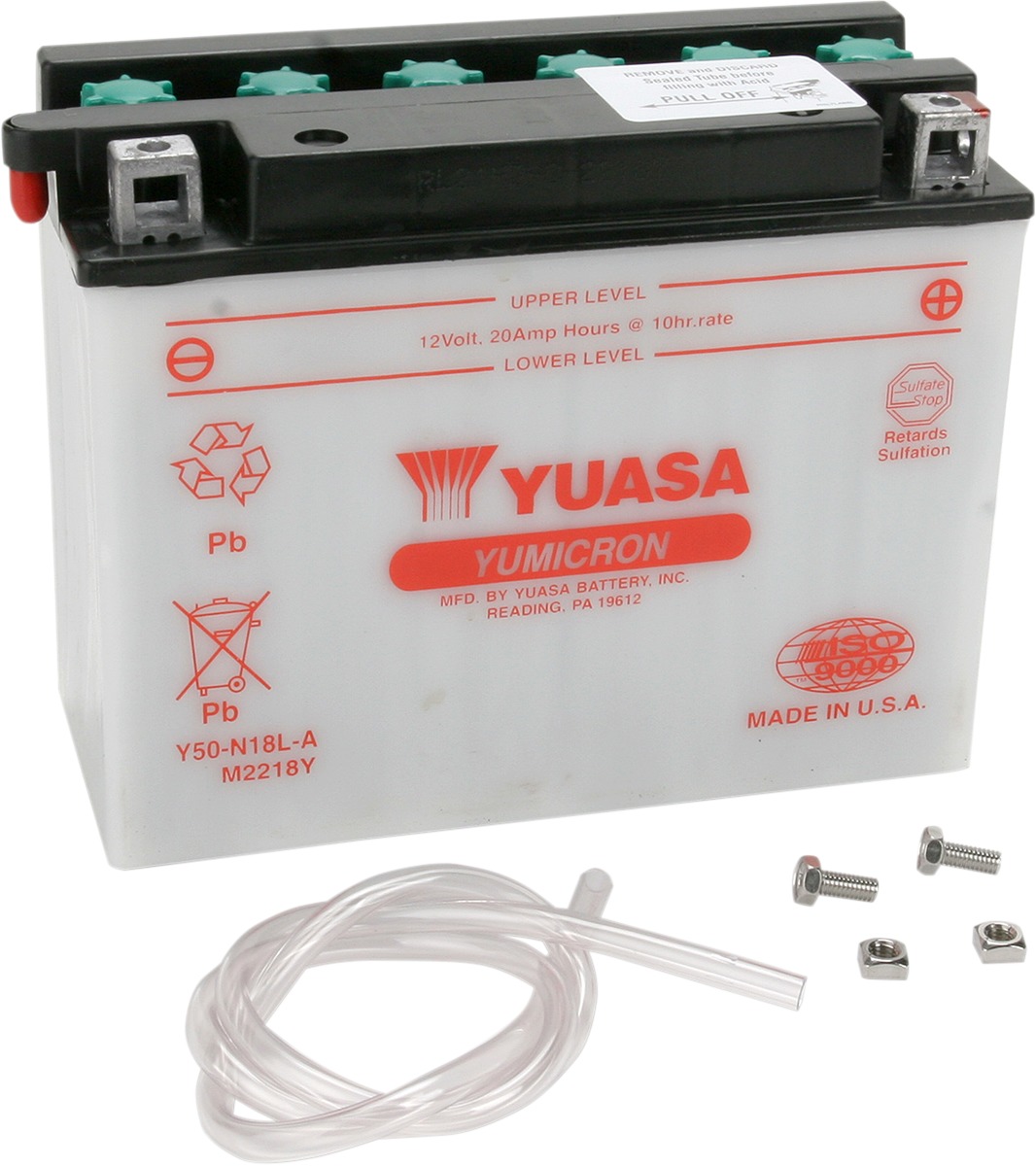 Yuasa Y50-N18L-A Yumicron 12 Volt Battery - Click Image to Close