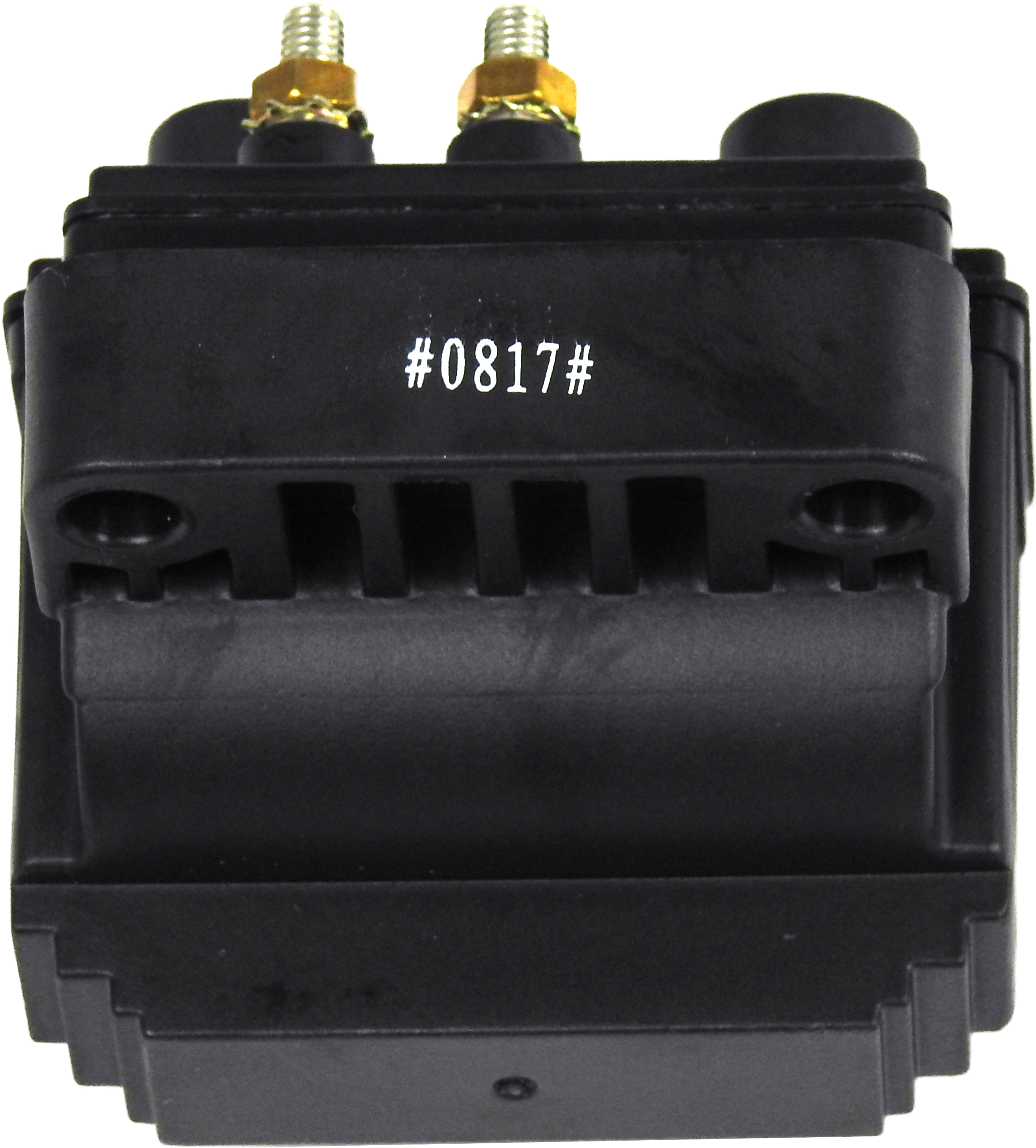 External Dual Fire Ignition Coil 3.0 Ohms - Black - Click Image to Close