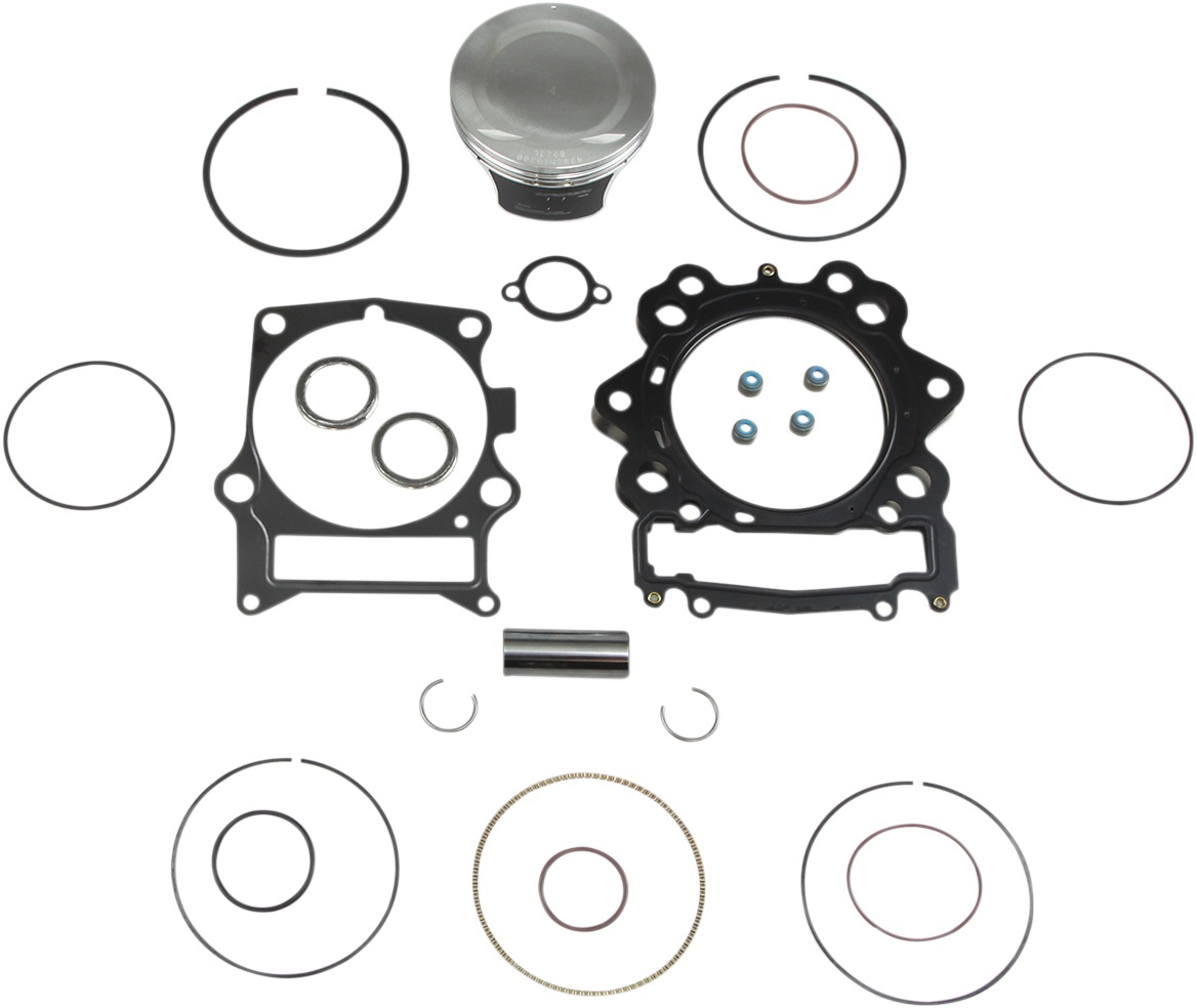 Top End Piston Kit 9.2:1 Compression - 103.00mm Bore (+1.00mm) - 06-14 Yamaha Raptor 700 - Click Image to Close
